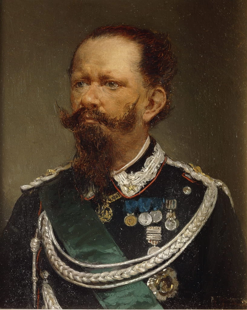 Ritratto di Vittorio Emanuele II - Museo delle Storie di Bergamo, Museo dell'Ottocento